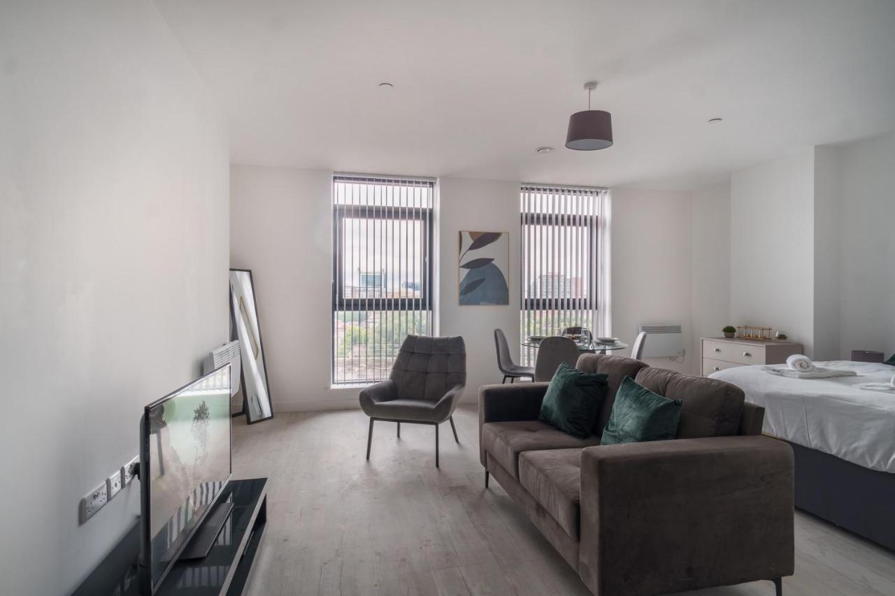 Modern Studio Apartment In Salford Great Views Μάντσεστερ Εξωτερικό φωτογραφία