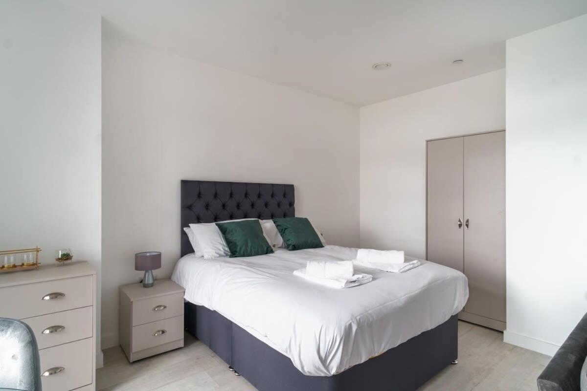 Modern Studio Apartment In Salford Great Views Μάντσεστερ Εξωτερικό φωτογραφία